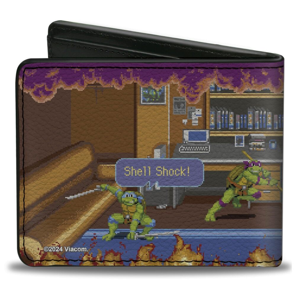 5333 Nickelodeon Wallet, Bifold, Teenage Mutant Ninja Turtles Battle - Picture 3 of 9